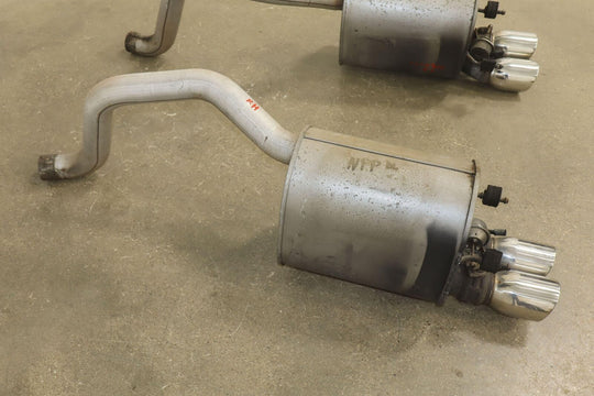 05-08 Chevy C6 Corvette OEM Pair Left & Right NPP Exhaust Mufflers 94K Miles