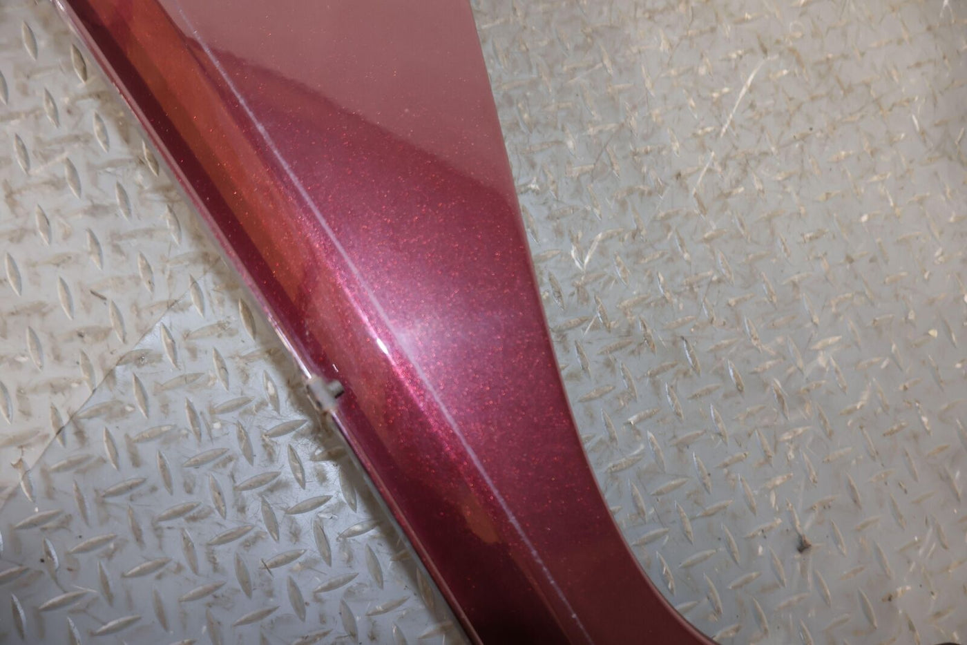 03-09 Hummer H2 OEM Front Left LH Driver Fender (Twilight Maroon 49U) See Notes