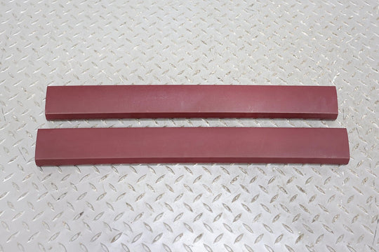 87-93 Ford Mustang Hatchback Pair LH&RH Interior Headliner Side Trims (Red DR)