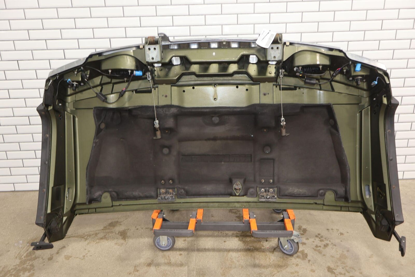 03-07 Hummer H2 Loaded OEM Hood (Sage Green 45U) See Photos