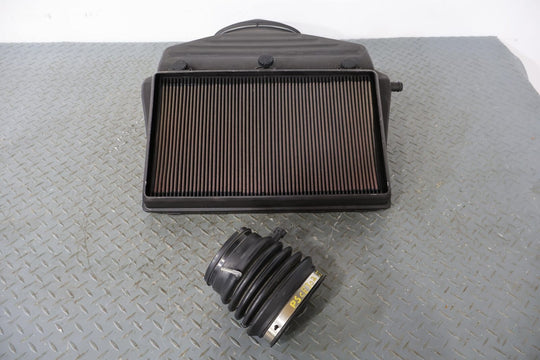 90-96 Chevy C4 5.7L OEM Airc Cleaner Box W/ Intake Tube/Base/Lid & K&N Filter