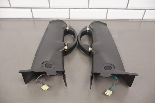 03-07 Hummer H2 Pair LH & RH Interior A-Pillar Trim Panels (Ebony 482)