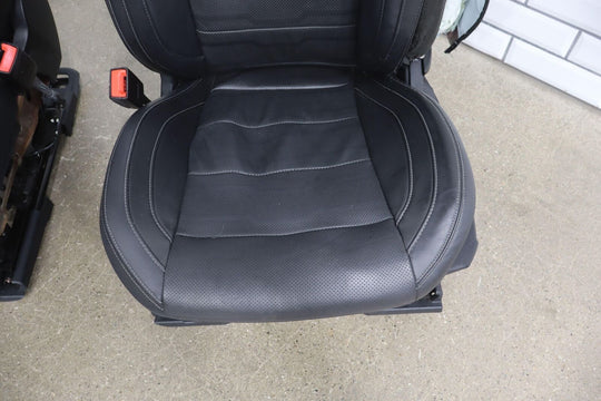 2018 Ford Mustang Convertible Black Leather Heated/Ventilated Seat Set