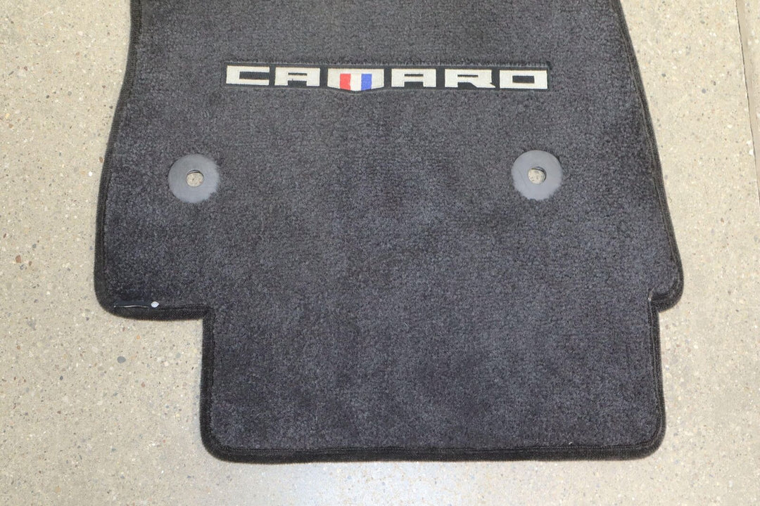 2020 Chevy Camaro SS Convertible Front Cloth Interior Floor Mat Set (Left/Right)