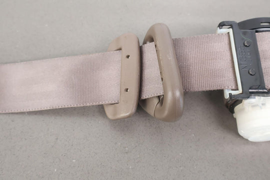 93-97 Lexus LX450 Land Cruiser Rear 2nd Row Left Seat Belt Retractor Beige LC43