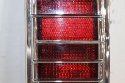 05-09 Hummer H2 SUV Pair LH & RH Tail Lights W/Chrome Trim (Solid Mount) Tested