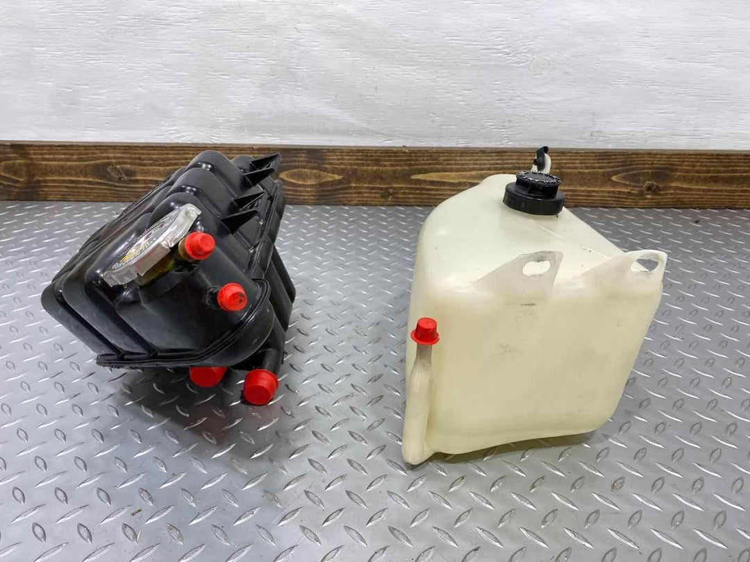 93-96 Chevy C4 Corvette Upper &Lower Engine Coolant Reservoir Bottles OEM W/Caps