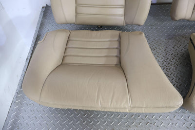 92-94 Jaguar XJS Coupe Leather Seat Set of 4 (Doeskin AEE) LH Front Worn OEM