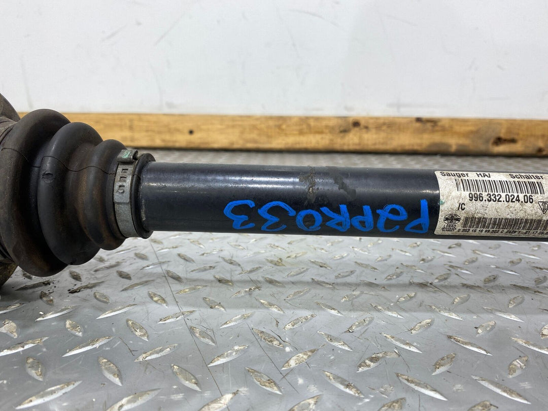 02-05 Porsche 911 996 Carrera Targa MT Left LH Driver Rear Axle Shaft OEM