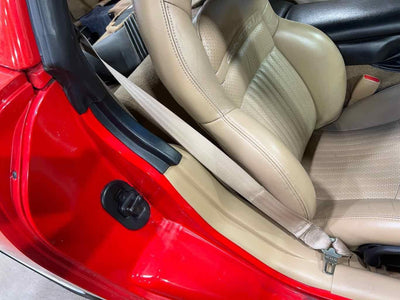 97-04 Chevy Corvette C5 Front Coupe Right RH Seat Belt Retractor (Light Oak 673)