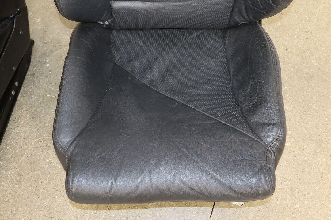 95-96 C4 Corvette Pair LH&RH Leather Bucket Seats Collector's Edition Black