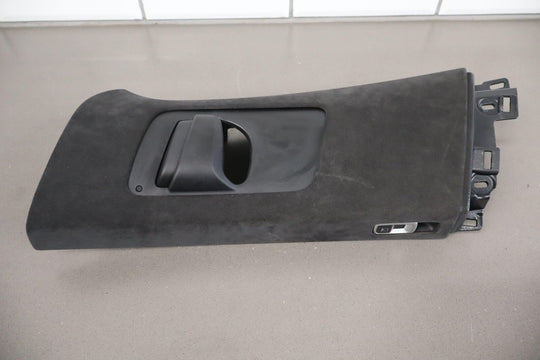 2016-2020 Tesla Model X Left Upper Interior B Pillar Trim Panel (Black Suede)