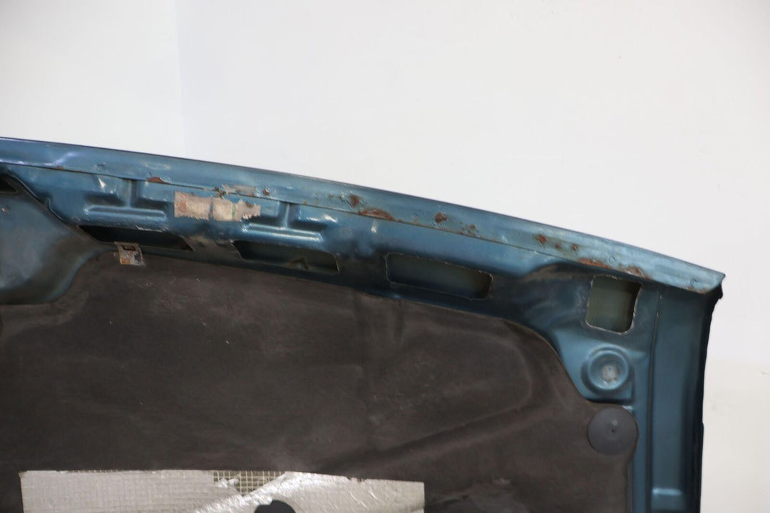 92-99 Chevy Suburban OEM Hood (Gulfstream Teal Metallic 36U) Heavy Sun Damage