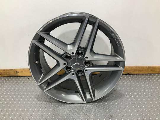 13-17 Mercedes CLA45 AMG 18x8 10 Spoke Wheel W/ Center Cap (Curb Rash)