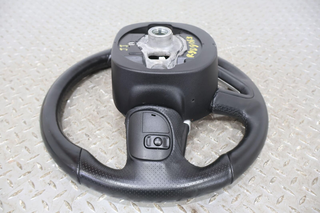 15-19 Dodge Challenger Scat Pack Leather Steering Heated Wheel (Black XC)