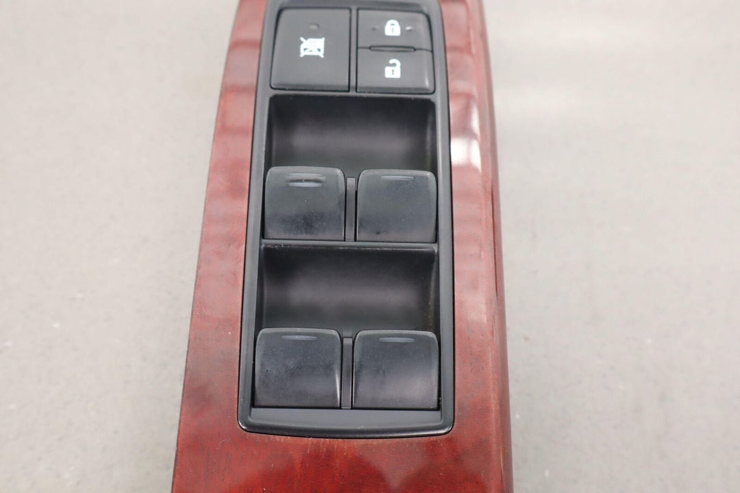 10-13 Lexus GX460 Front Left Master Window Switch W/ Woodgrain Trim (Tested)