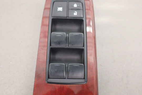 10-13 Lexus GX460 Front Left Master Window Switch W/ Woodgrain Trim (Tested)