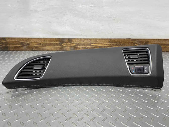 15-19 Chevy Corvette C7 Passenger Right RH Dash Trim W/ Vents (Black 19i)