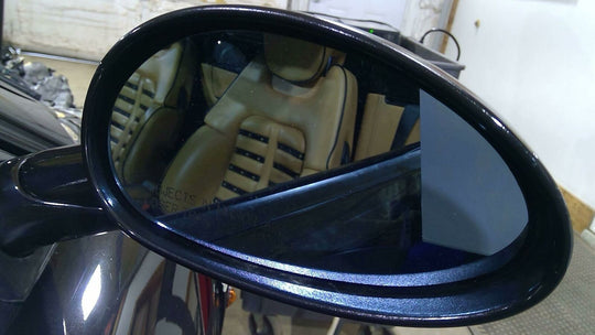 Ferrari 360 Modena Spider Challenge Right RH Power Door Mirror (Black Nero 1250)