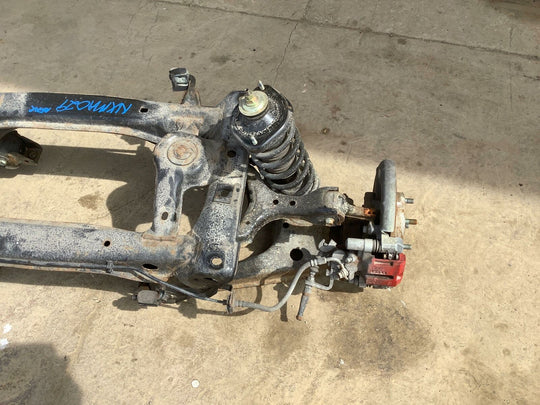 99-00 Mazda Miata ABS Left & Right Rear Suspension W/Struts Brakes Subframe