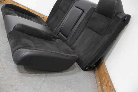 15-22 Dodge Challenger Scat Pack Rear Leather & Suede Seats (Black X9) Lt. Wear