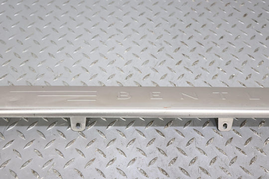 03-10 Bentley Continental GTC Convertible Pair Outer Aluminum Door Sill Plates