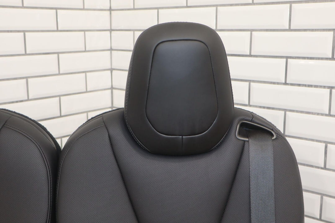 21-23 Tesla Model X Plaid 3rd Row Seat Upper Section (Black Leather)