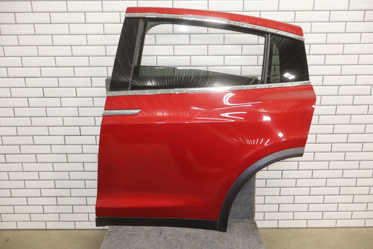 2016-2020 Tesla Model X Left Rear Falcon Door (Red PPMR)