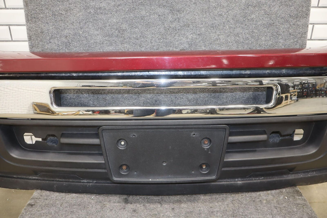 2007-2013 GMC Sierra 1500 OEM Front Bumper with Fog Lights (Repaint Red/Chrome)