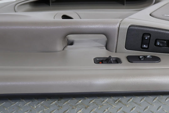 00-06 Chevy Tahoe GMC Yukon Front Right RH Interior Door Trim Panel (Gray 922)