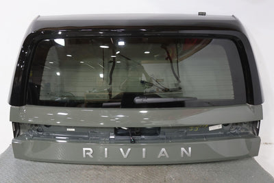 22-24 Rivian R1S Launch Edition Rear Upper Tail Gate (Launch Green) See Photos