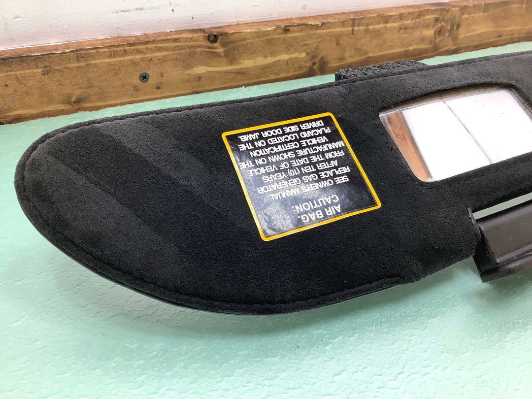 Ferrari 360 Modena Spider Left LH Sun Visor (Black) Cracked Mirror (See Notes)