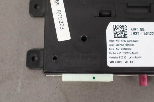 2018 Ford Mustang Telematics Wifi Module Assembly JR3T-14G229-AG