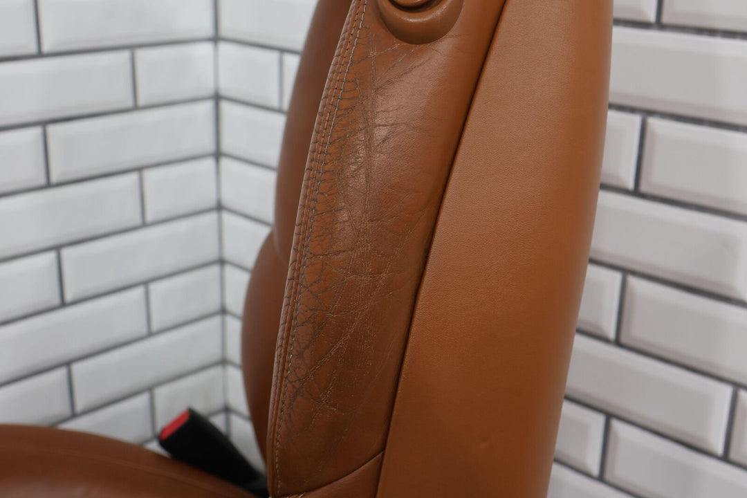 2002 Lexus SC430 Pair LH&RH Front Leather Heated Seats (Saddle Tan 21) Tested