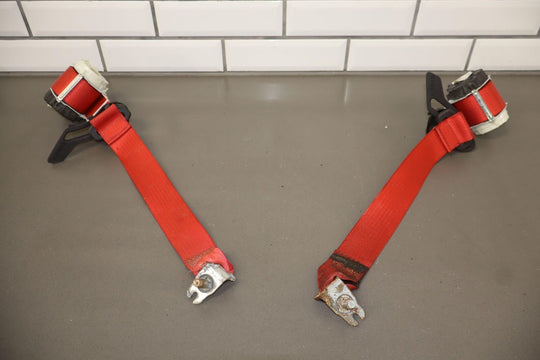 17-23 Chevrolet Camaro Coupe Set of LH&RH Rear Seat Belt Retractors Red