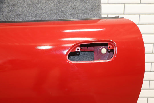 01-05 Mazda Miata NB LH Left Driver Door Shell (Red Repainted) See Photos