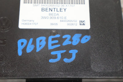 06-12 Bentley Flying Spur Power Trunk Lid Control Module (3W0909610E) OEM