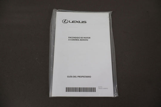 2019 Lexus GX460 Owners Manuals W/ OEM Pouch