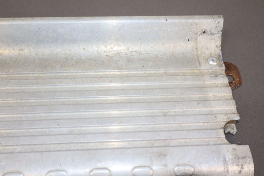 1991-1994 Toyota Land Cruiser Upper Center Rear Metal Bumper Step (Weathered)