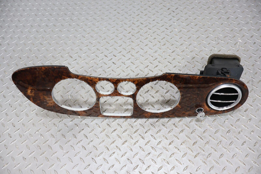 03-10 Bentley Continental GT Interior Cluster Trim Bezel (Woodgrain) W/ LH Vent