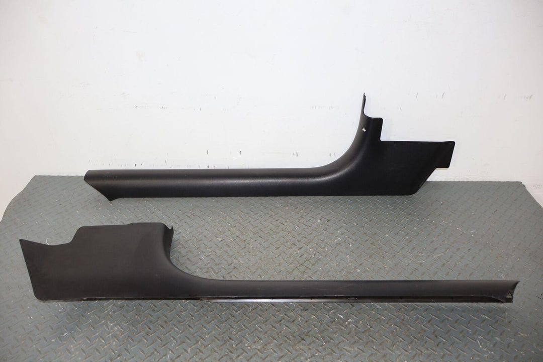 97-04 Chevy C5 Corvette Coupe Pair LH&RH Interior Kick Panels (Black 194) Notes