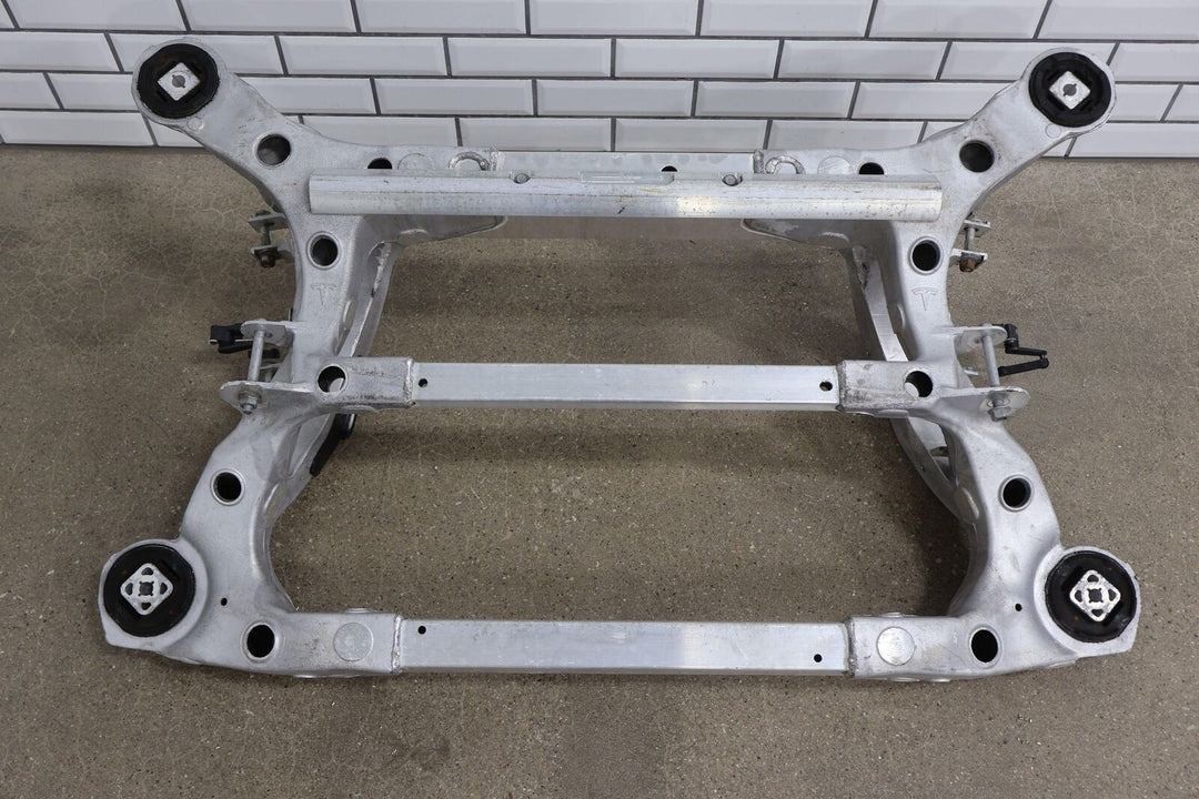 12-20 Tesla Model S X Subframe Rear Cross Member K-Frame (49K Miles)