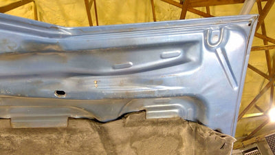 73-74 Ford Galaxy 500 OEM Hood  (Metallic Blue Respray)