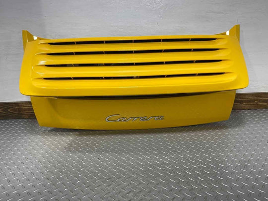 05-08 Porsche 911 997 Convertible Engine Cover W/Spoiler&Fan (Speed Yellow 12H)