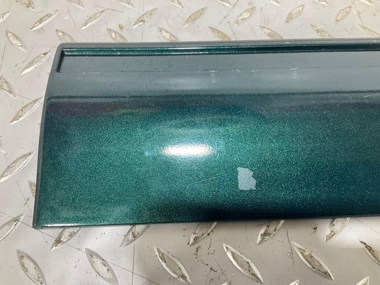 87-93 Foxbody Mustang LX Rear Left Forward Quarter Panel Moulding (Jewel Green)