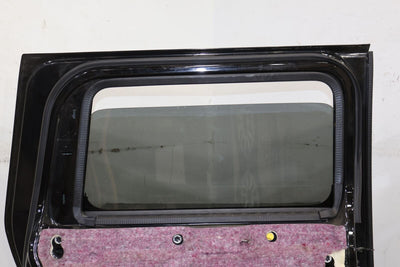 03-09 Hummer H2 Left LH Driver Rear Door W/ Glass (Black 41U) See Notes