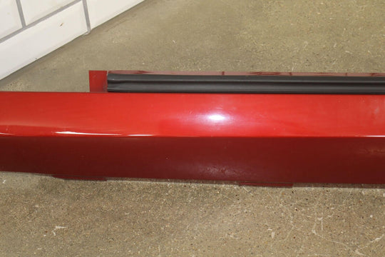 14-15 Chevy Camaro Left Driver Rocker Molding Red Rock Metallic (G7P) Scuffed