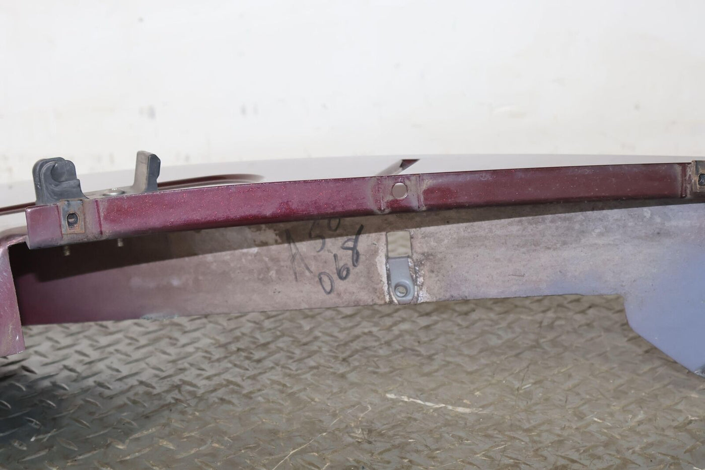 03-09 Hummer H2 OEM Front Left LH Driver Fender (Twilight Maroon 49U) See Notes