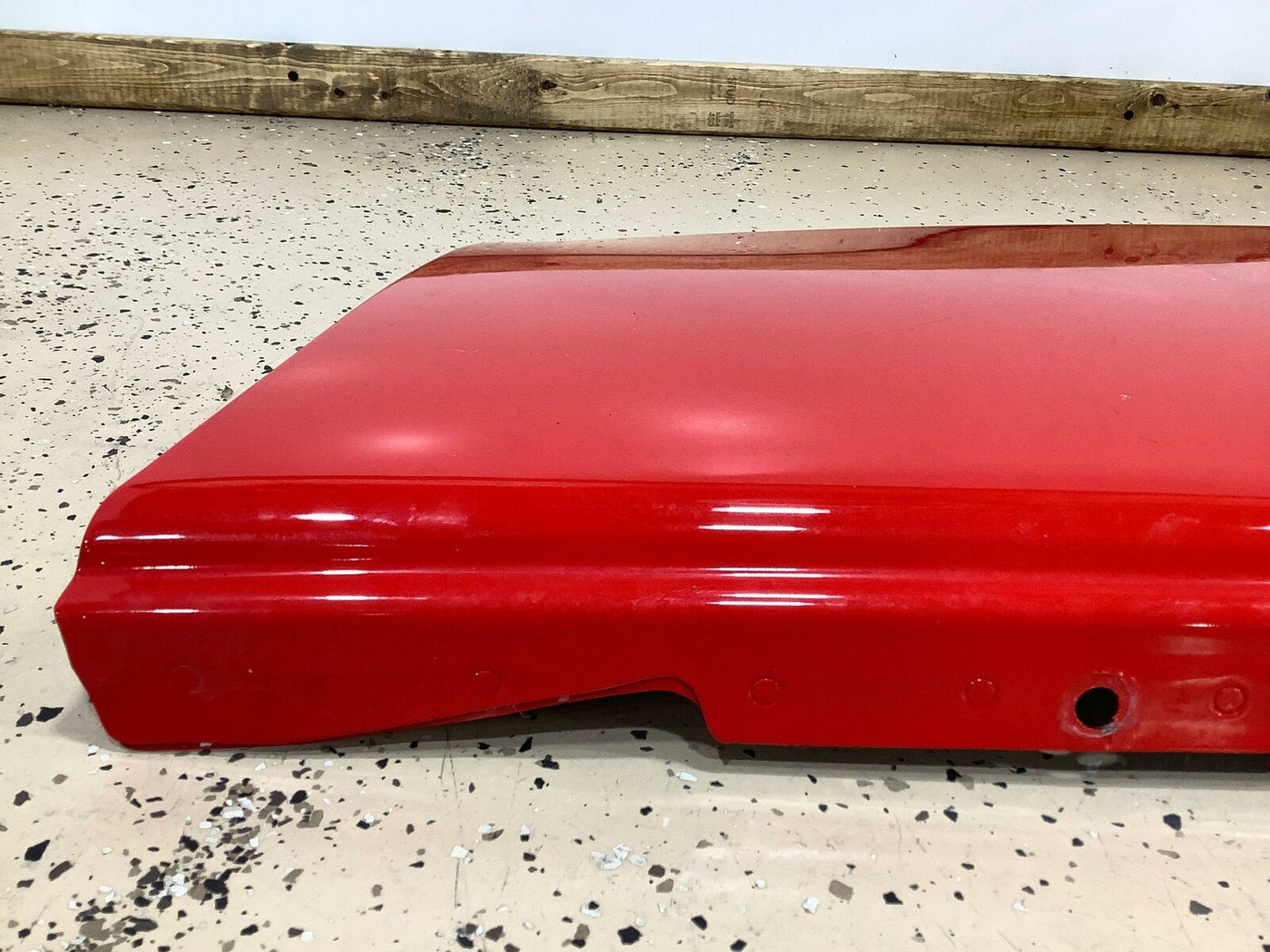 97-02 Chrysler Plymouth Prowler Left Driver Engine Side Panel (Prowler Red)