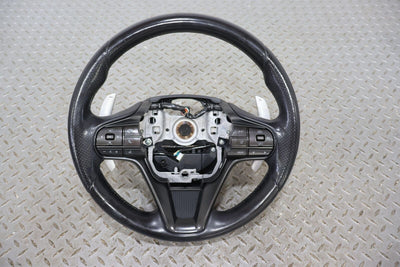 18-19 Lexus LC500 Heated Leather OEM Steering Wheel (Black FA20) Mild Wear